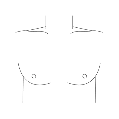Shoulder Shape - Flat Icon