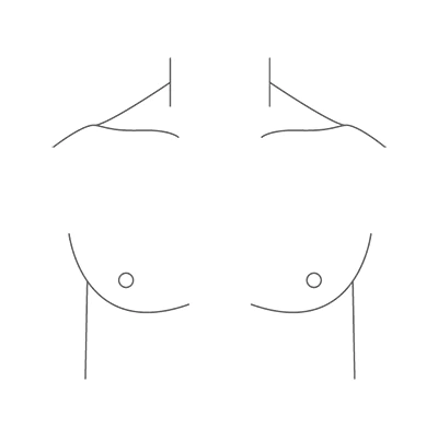 Shoulder Shape - Sloped Icon