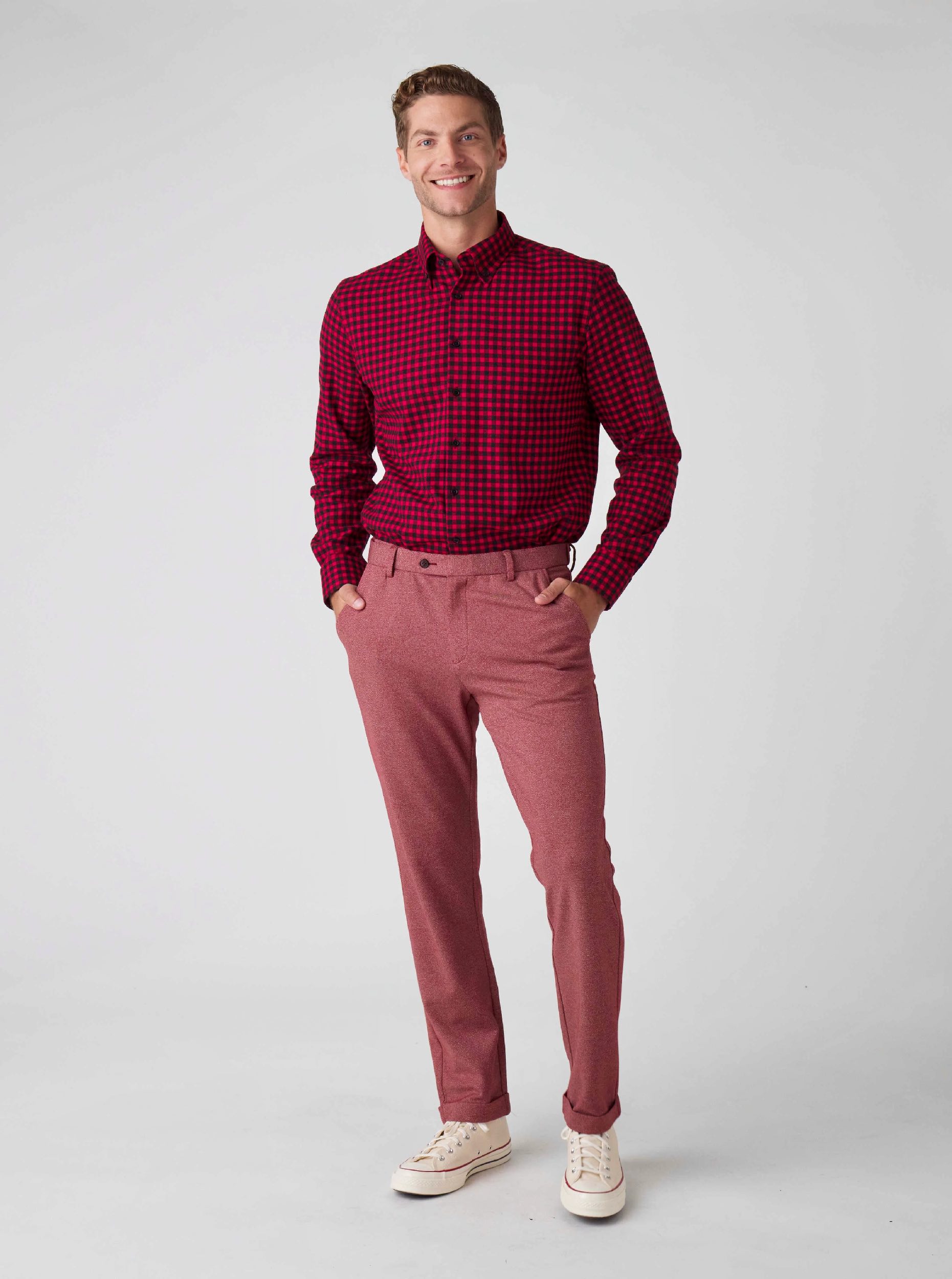 Dark Red & Maroon Pants For Guy's With Shirts Combination Outfits Ideas  2022 | Red pants men, Red pants outfit, Red chinos men
