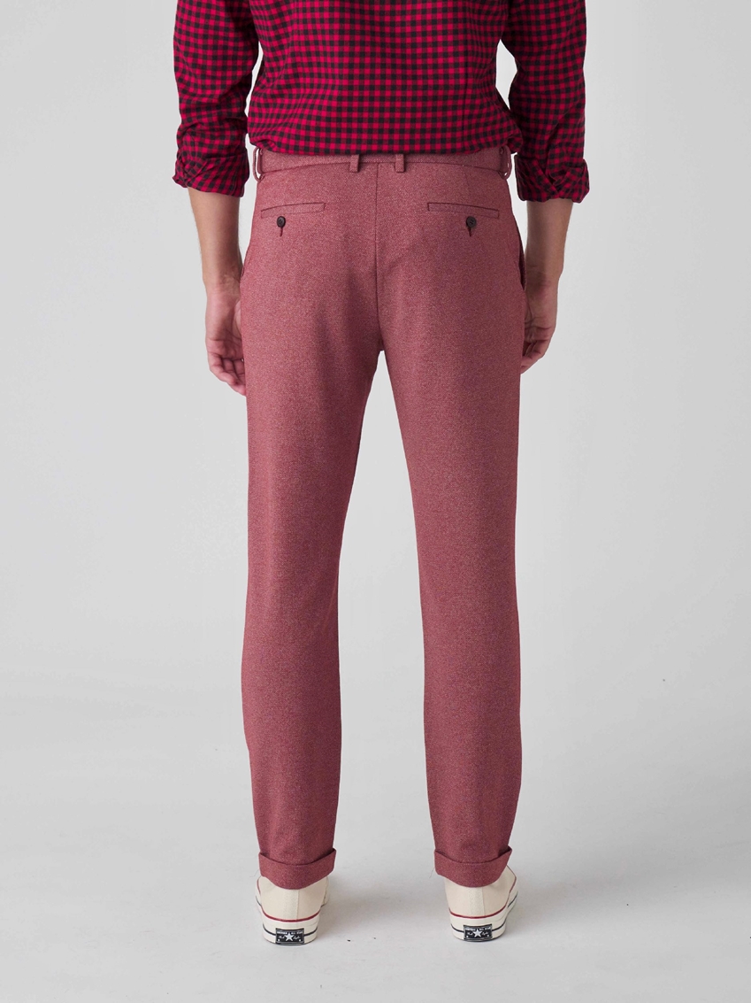 Copenhagen Knit Pants - Maroon