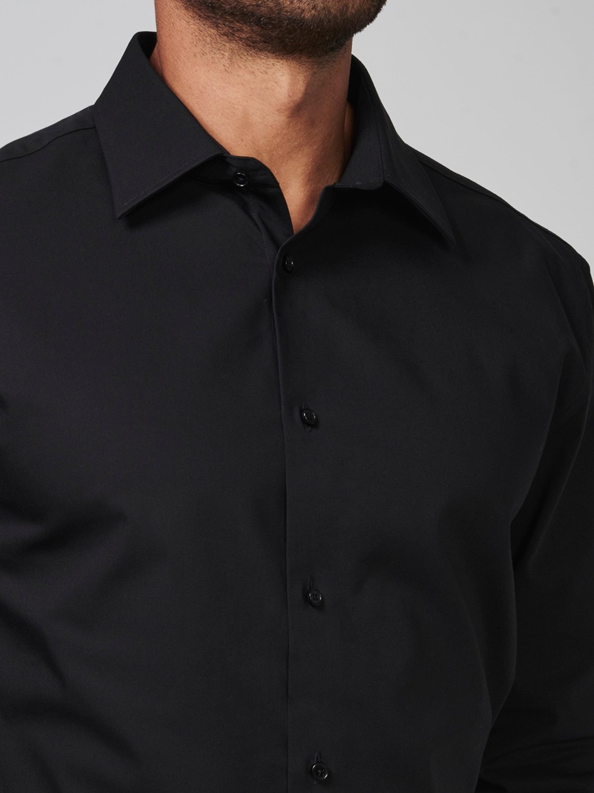 Classic Oxford Business Shirt - Black