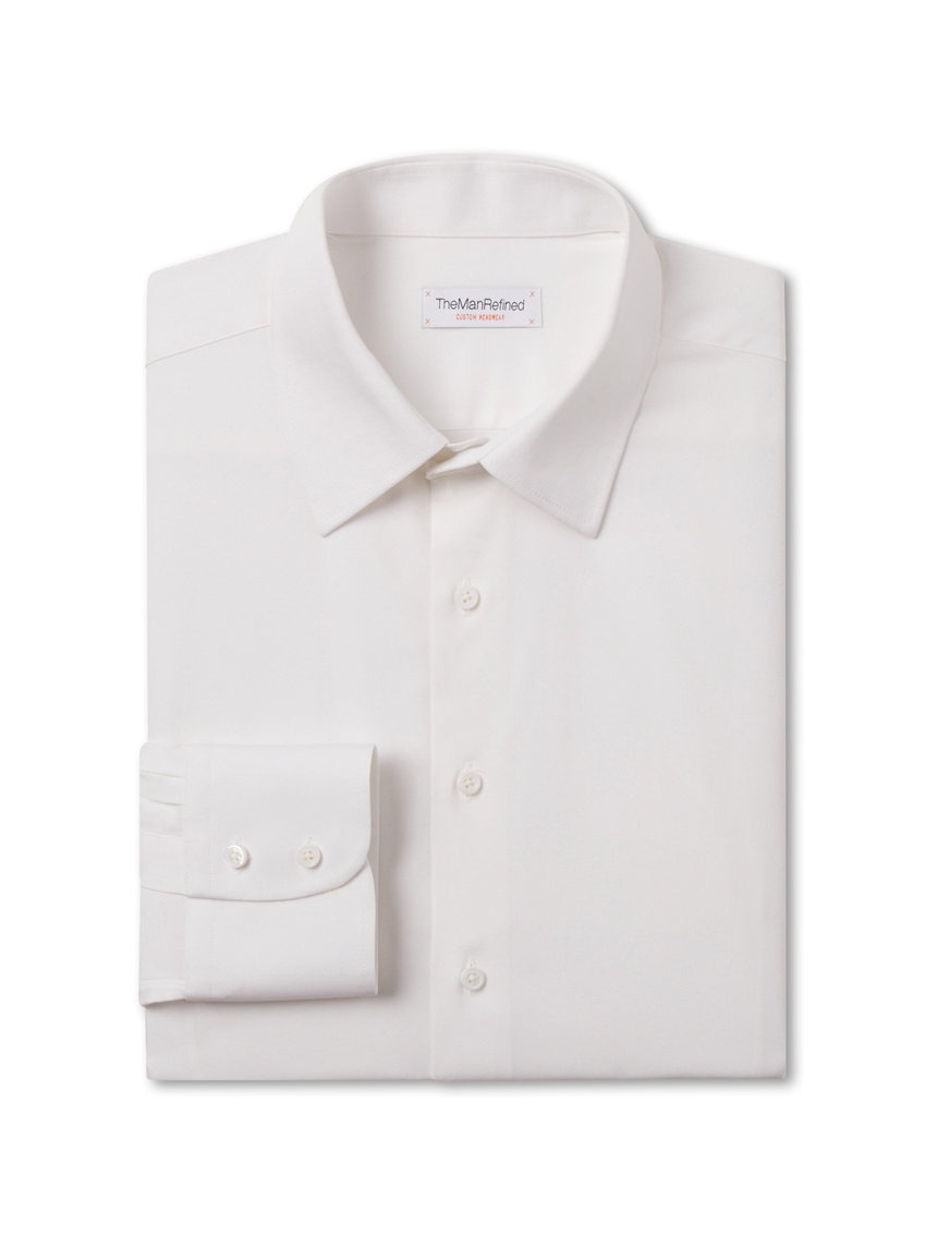 Classic Oxford Dress Shirt - White